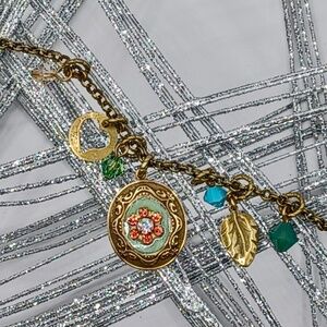 Liz Palacios pendant and charm necklace